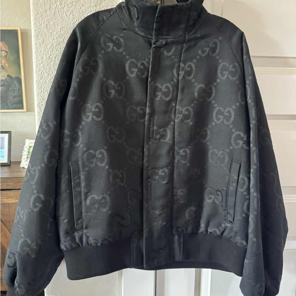 Gucci Jumbo GG Canvas Men’s Jacket